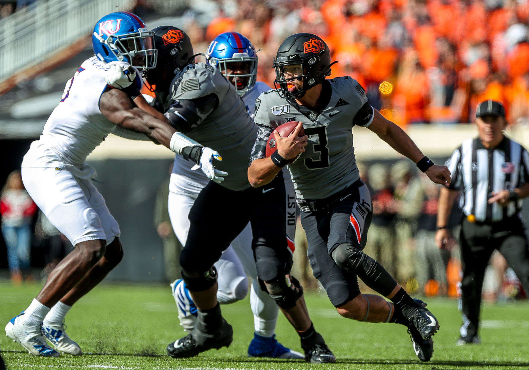 Oklahoma State QB Spencer Sanders, 50-1